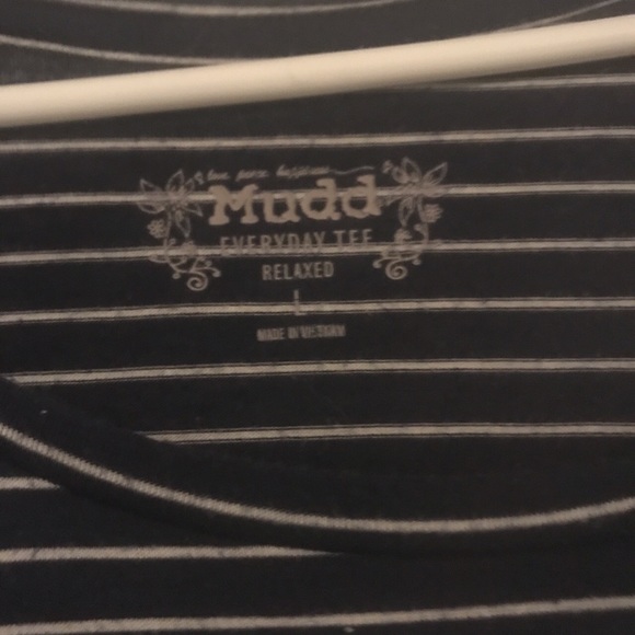 Striped navy and white top - Picture 4 of 4